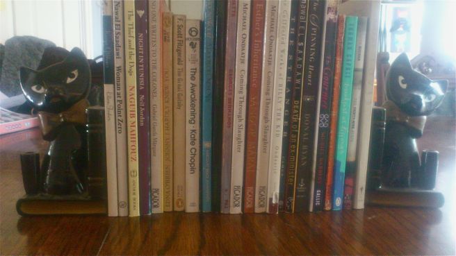 novella shelfie